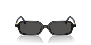 Miu Miu SMU 11ZS women Black Rectangle Sunglasses