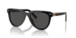 Miu Miu SMU 12ZS women Black Geometric Sunglasses