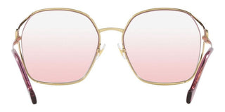 Miu Miu SMU 52WS women Rose gold Geometric Sunglasses