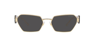 Miu Miu SMU 53WS women Gold Squared Sunglasses