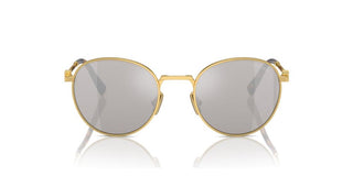 Miu Miu SMU 55ZS women Gold Round Sunglasses