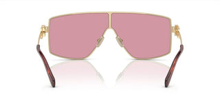 Miu Miu SMU 51ZS women Gold Geometric Sunglasses