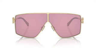 Miu Miu SMU 51ZS women Gold Geometric Sunglasses