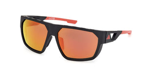 Adidas SP0097 unisex Black Sports Sunglasses