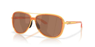 Oakley SPLIT TIME OO 4129 women Orange Pilot Sunglasses