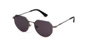 Police SPLN30 unisex Ruthenium Geometric Sunglasses