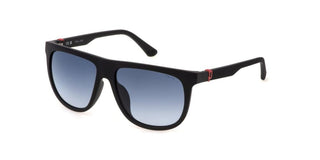 Police SPLN33 unisex Black Squared Sunglasses