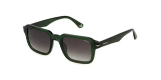 Police SPLN36 unisex Green Squared Sunglasses