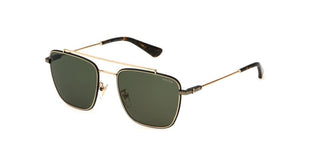 Police SPLN38 unisex Rose gold Squared Sunglasses