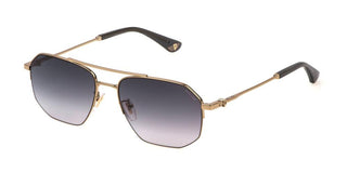 Police SPLN39 unisex Gold Other Sunglasses