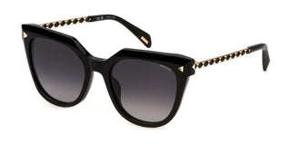 Police SPLN63 unisex Black Squared Sunglasses