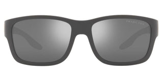 Prada Linea Rossa SPS 01WS men Grey Squared Sunglasses