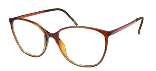 Silhouette SPX ILLUSION 1601 women Brown Geometric Eyeglasses