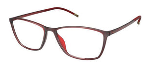 Silhouette SPX ILLUSION 1602 women Red Geometric Eyeglasses