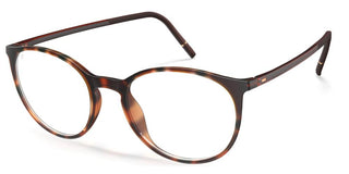 Silhouette SPX ILLUSION 2960 unisex Havana Squared Eyeglasses