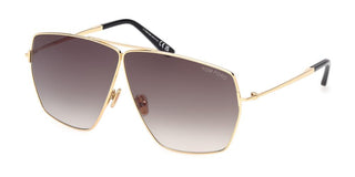 Tom Ford STELLA FT1185 unisex Gold Squared Sunglasses