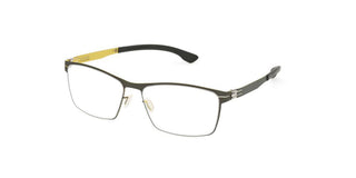 ic!berlin STUART L. IC5059 unisex Black Rectangle Eyeglasses