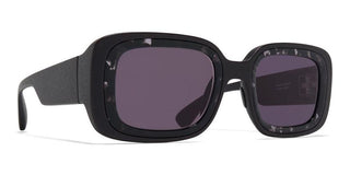 Mykita STUDIO 13.1 unisex Black Rectangle Sunglasses