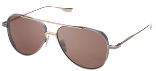 Dita SUBSYSTEM unisex Silver Pilot Sunglasses