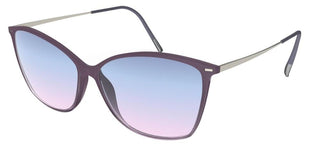 Silhouette SUN LITE 3192 women Violet Cat Eye Sunglasses