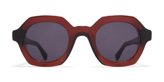 Mykita TESHI unisex Red Round Sunglasses