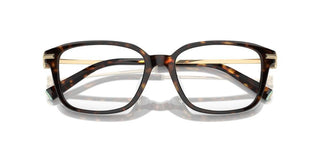 Tiffany & Co. TF 2253D women Havana Squared Eyeglasses