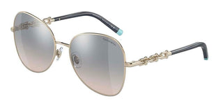 Tiffany & Co. TF 3086 women Gold Butterfly Sunglasses