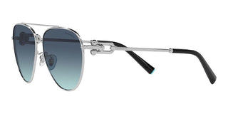 Tiffany & Co. TF 3092 women Silver Pilot Sunglasses