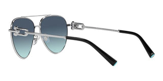 Tiffany & Co. TF 3092 women Silver Pilot Sunglasses