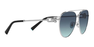 Tiffany & Co. TF 3092 women Silver Pilot Sunglasses