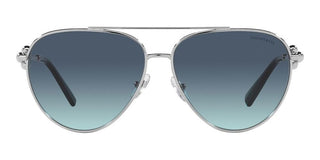 Tiffany & Co. TF 3092 women Silver Pilot Sunglasses