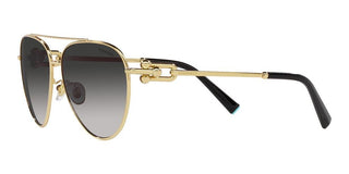 Tiffany & Co. TF 3092 women Gold Pilot Sunglasses