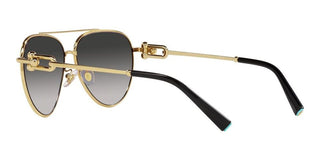 Tiffany & Co. TF 3092 women Gold Pilot Sunglasses