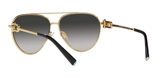 Tiffany & Co. TF 3092 women Gold Pilot Sunglasses