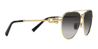 Tiffany & Co. TF 3092 women Gold Pilot Sunglasses