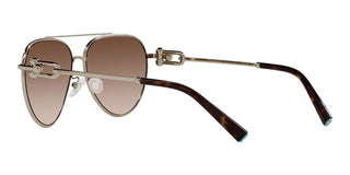 Tiffany & Co. TF 3092 women Gold Pilot Sunglasses