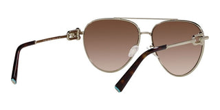 Tiffany & Co. TF 3092 women Gold Pilot Sunglasses