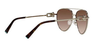 Tiffany & Co. TF 3092 women Gold Pilot Sunglasses