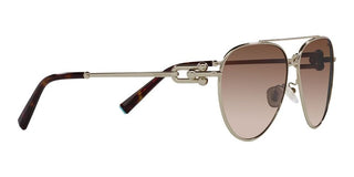 Tiffany & Co. TF 3092 women Gold Pilot Sunglasses