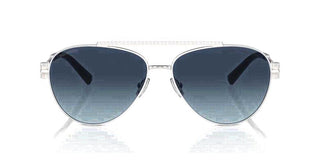 Tiffany & Co. TF 3101B women Silver Pilot Sunglasses