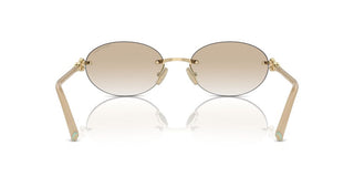 Tiffany & Co. TF 3104D unisex Gold Oval Sunglasses