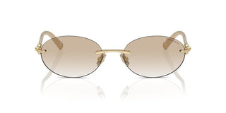 Tiffany & Co. TF 3104D unisex Gold Oval Sunglasses