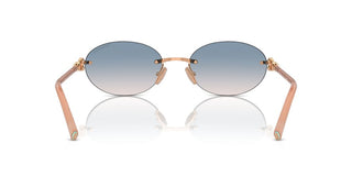 Tiffany & Co. TF 3104D unisex Gold Oval Sunglasses