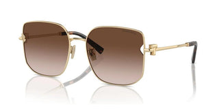 Tiffany & Co. TF 3105D women Gold Oversize Sunglasses