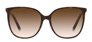 Tiffany & Co. TF 4184 women Havana Squared Sunglasses