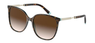 Tiffany & Co. TF 4184 women Havana Squared Sunglasses