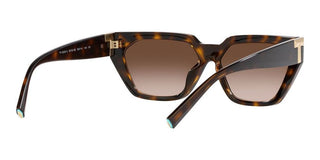 Tiffany & Co. TF 4205U women Havana Geometric Sunglasses