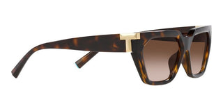 Tiffany & Co. TF 4205U women Havana Geometric Sunglasses