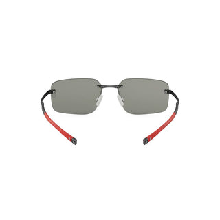 TAG HEUER Flex TH40027U unisex Grey Geometric Sunglasses