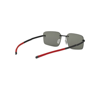 TAG HEUER Flex TH40027U unisex Grey Geometric Sunglasses